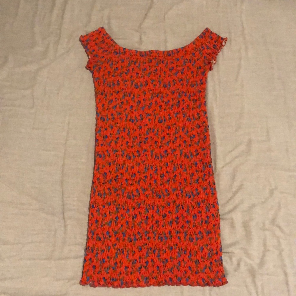 Slinky top shop floral print mini dress!